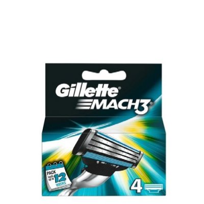 Gillette Mach 3 Refill 4S