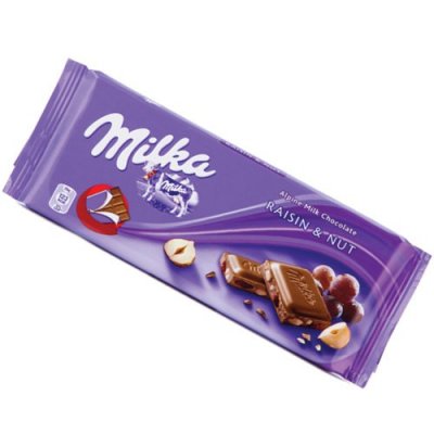 Milka Raisin & Nut 100 gr